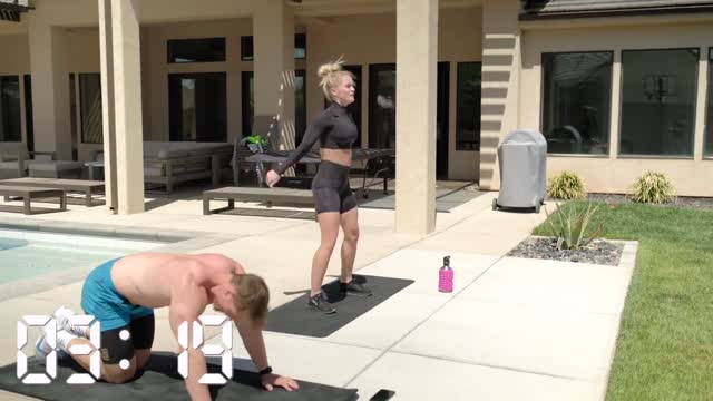 BODY WEIGHT WORKOUT WITH A PARTNER