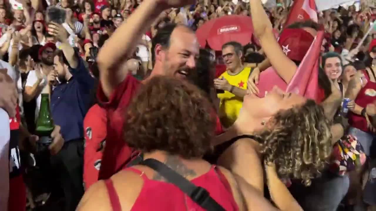 Lula supporters celebrate election victory in Rio de Janeiro | AFP