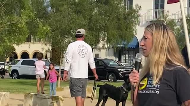 Long Beach. CA Freedom USA & Let Them Breathe: Palos Verdes Schools’ Rally