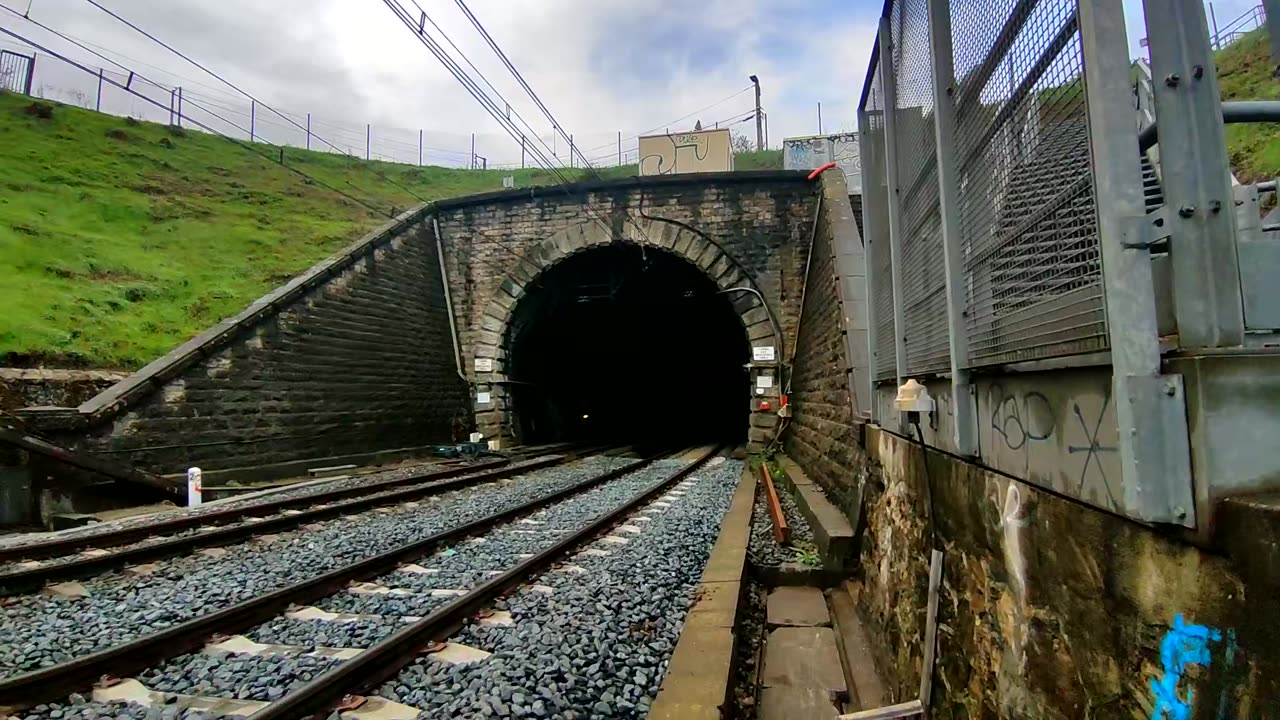 Exploring railway tunnels in Lyon