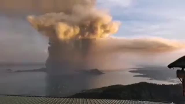 Volcanic Eruption in the Philippines