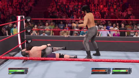 wwe 2kwwe2k22 myrise walkthrough part 34 1 on 2 handicap match against Ivar and Erik