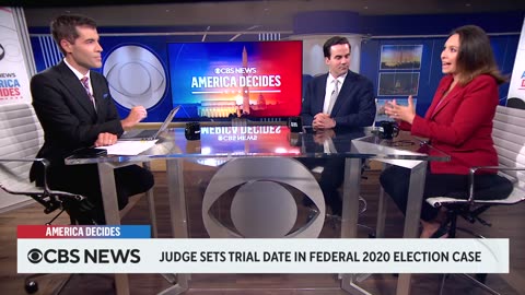 Trump federal 2020 case trial date_ March on Washington anniversary_ more _ America Decides