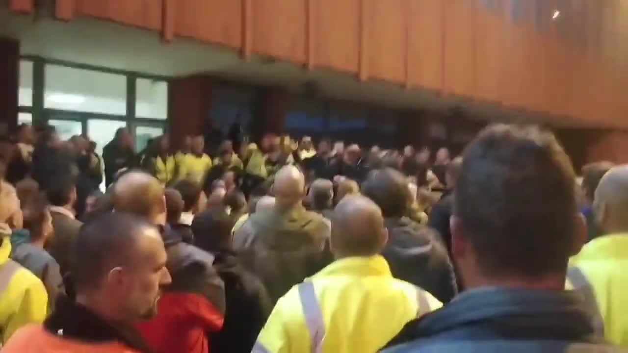 PROTESTING in Italy against the vaccine mandate