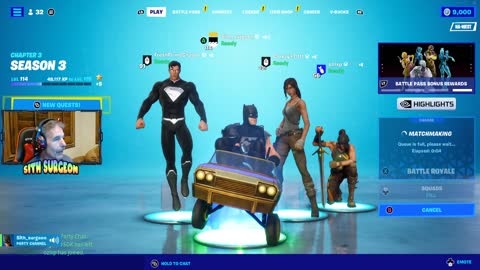 Sithsurgeon - Fortnite Live Stream. Fortnite with Viewers.