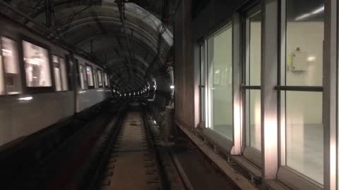 Video of you running in a subway tunnel.