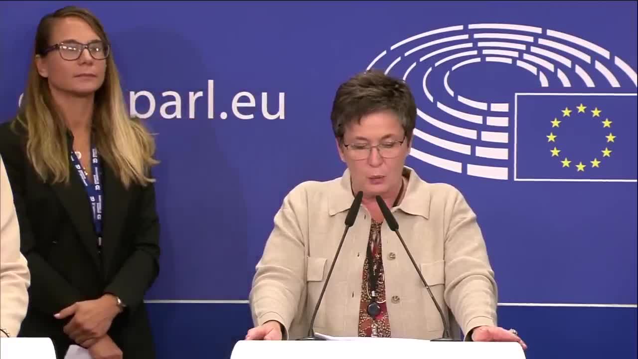 Press conference after Pfizer CEO Albert Bourla refused to answer in front of European Parliament