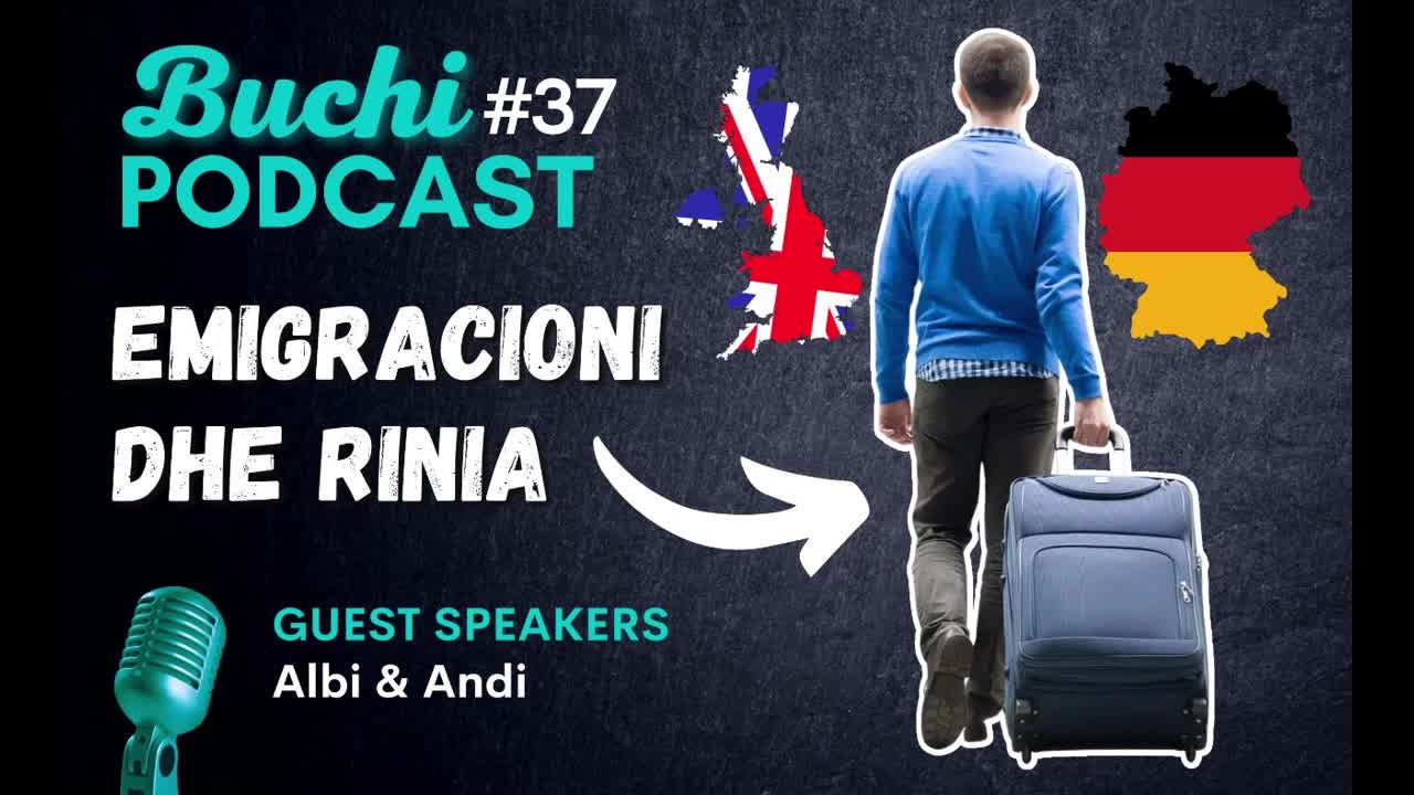 #37 - Emigracioni dhe rinia (me Albin dhe Andin) BUCHI PODCAST SHQIP