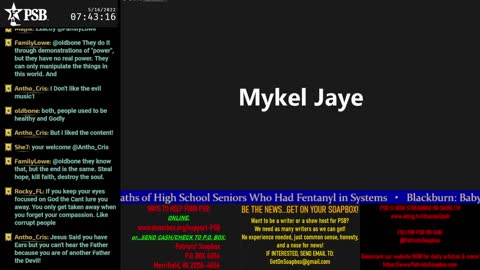 2022-05-16 07:00 EDT - Patriots Soapbox AM: with LadyRWB , MykelJaye & DD