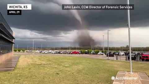 Major damage: Tornado cuts a disastrous path near Wichita, KS
