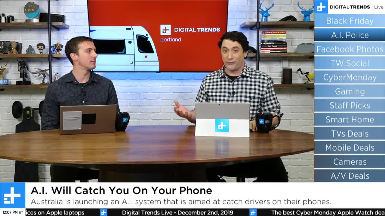 A.I. Will Catch You On Your Phone | Digital Trends Live 12.2.19