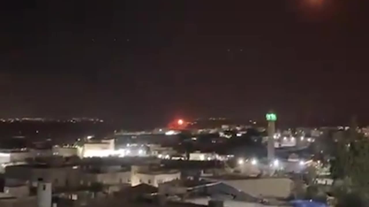 Horrifying videos show Iran launching hundreds of missiles at Israel