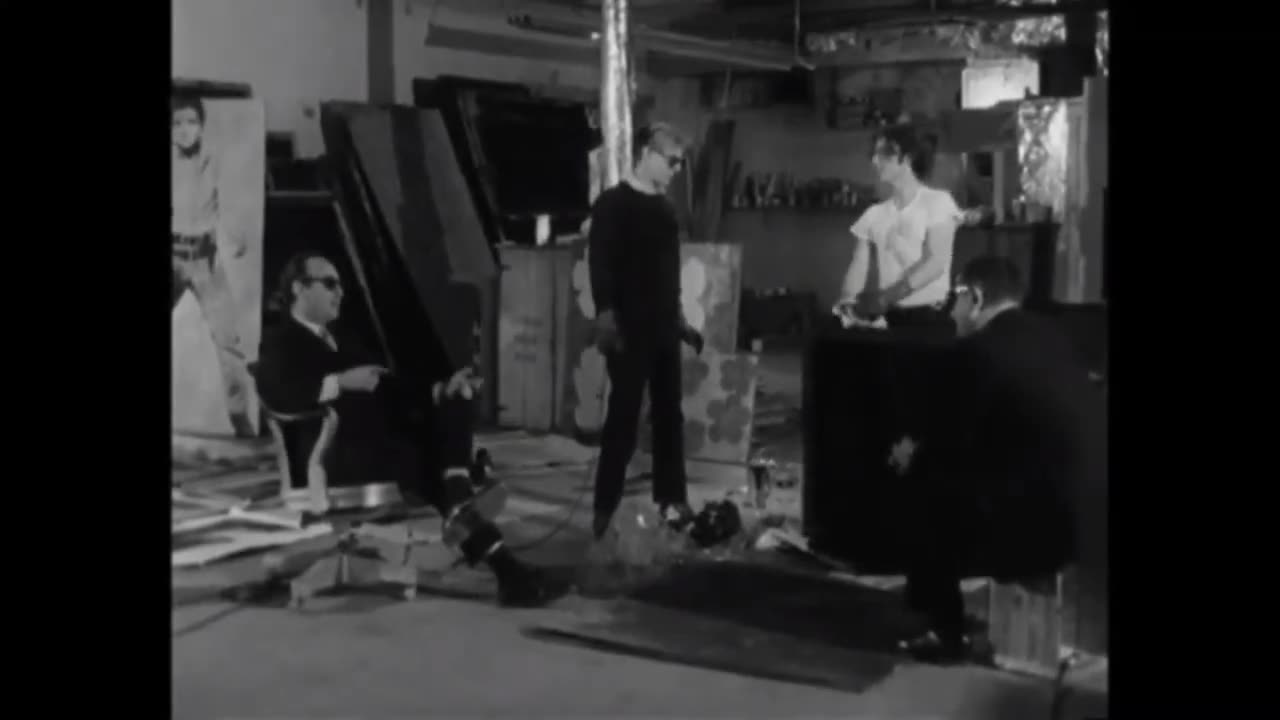 Special interview featuring Warhol in His Studio, a glimpse into his creative methods and techniques