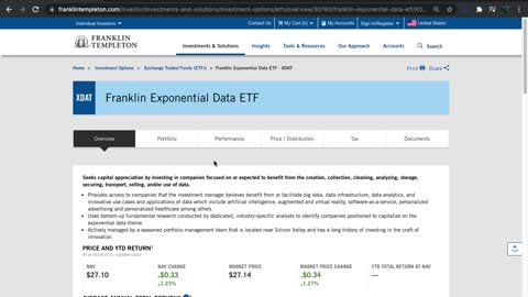 XDAT ETF Introduction (Exponential Data)