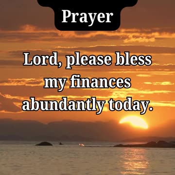 Abundance Prayer, because Prayer changes things.