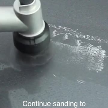 Car Paint Scratch Removal | by machine #shorts