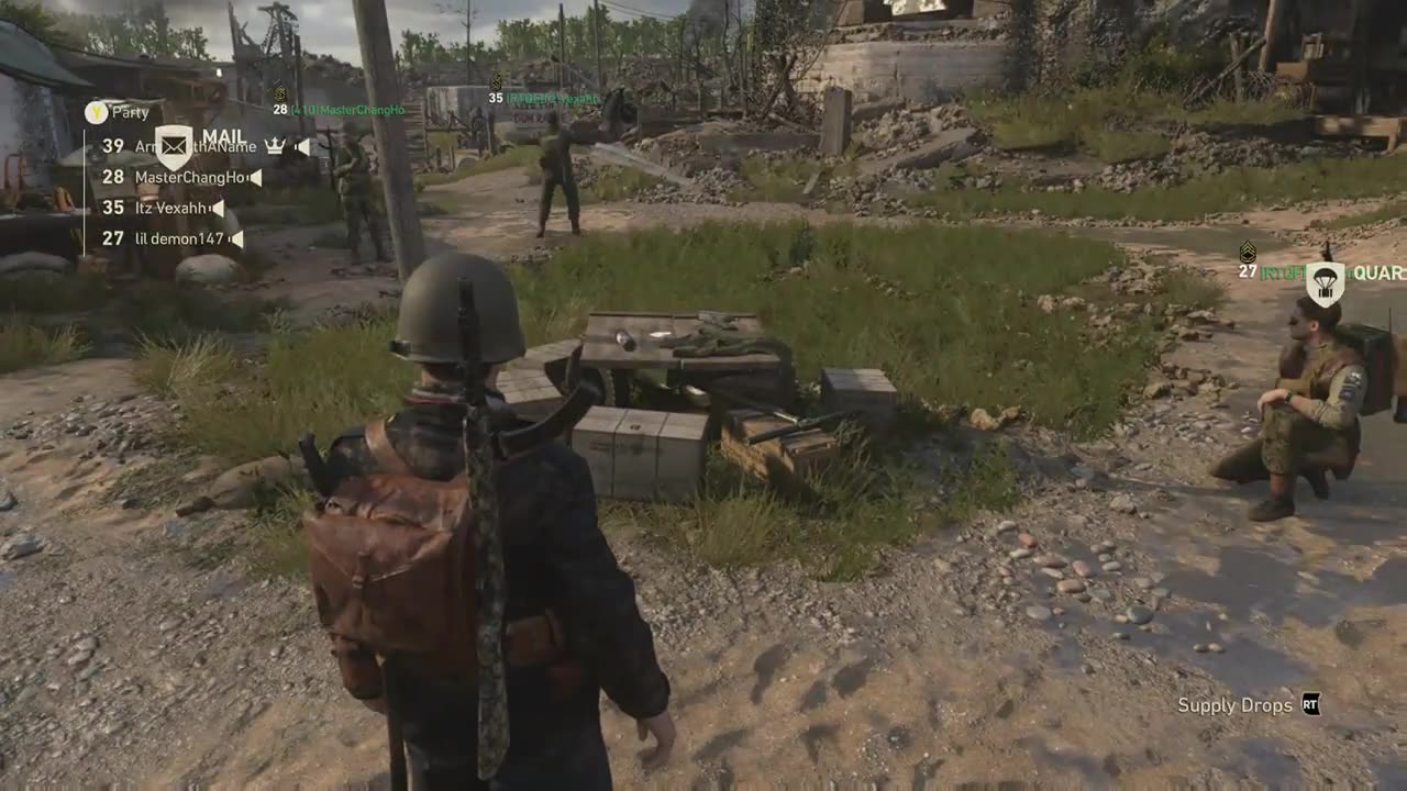 CALL OF DUTY WWII GLITCHES AND MOMENTS