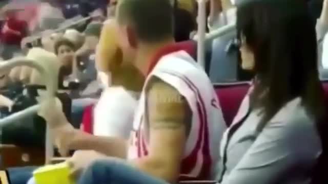 Kiss Cam Fail 😂😂 #funny Videos