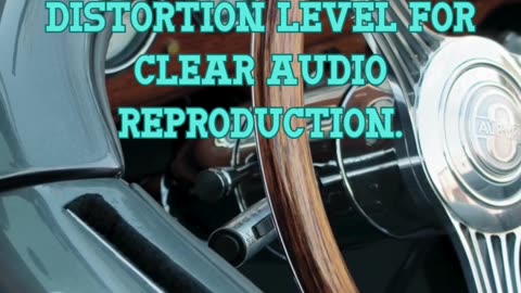 Install speakers with a low distortion level for clear audio reproduction.