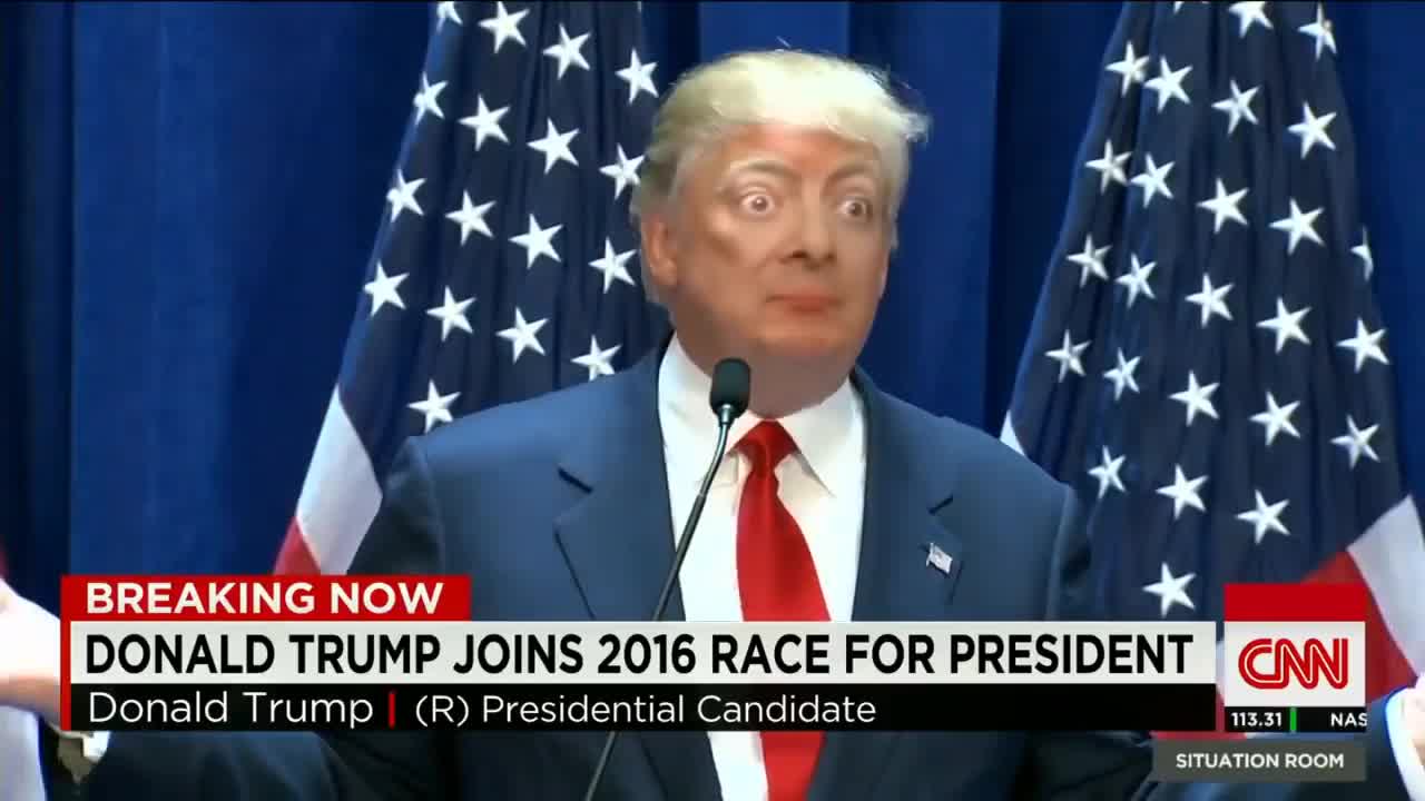 Donald Trump Mr Bean Deep fake *Hilarious