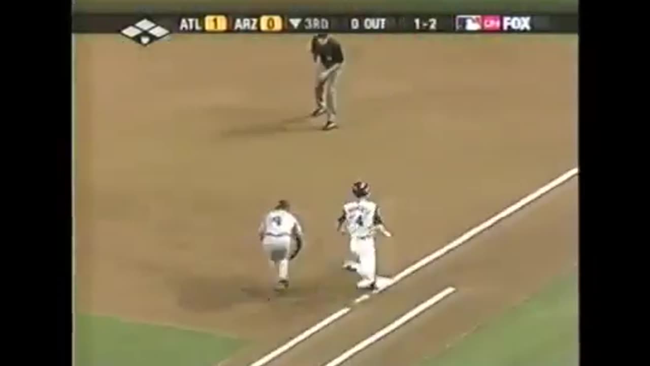 2001 NLCS Game 2 DBacks vs Braves