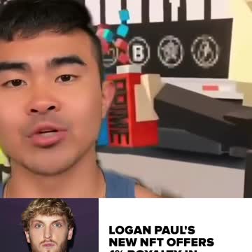 LOGAN PAUL'S NEW NFT OFFERS 1% ROYALTY IN PRIME HYDRATION!