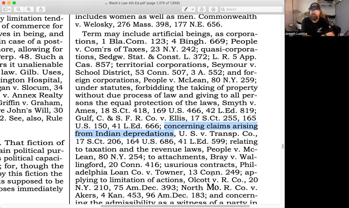 A deeper dive into the definition of "persons"