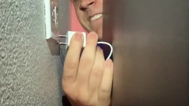 Me trying to plug my phone in behind my bed