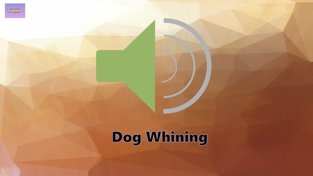 Sound Effect of a Dog Whining!