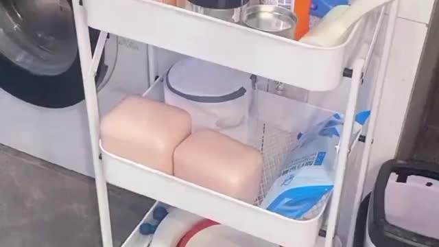 Plastic Trolley Basket
