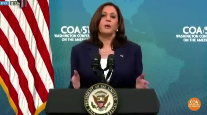 Kamala Says that Climate Change Made Her Do It! Blames Climate for Border Crisis