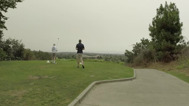 Golfing at Glenn Annie Golf Course 9-10-2020