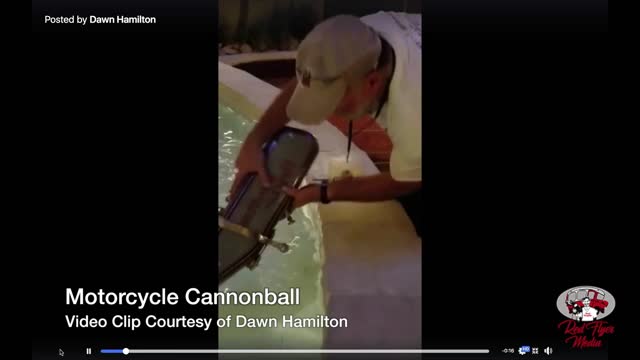 The Fountain - Motorcycle Cannonball '16