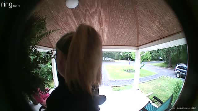 Storm Gives Wife a Good Scare