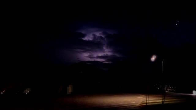 Cloud to Cloud Lightning in Central Florida