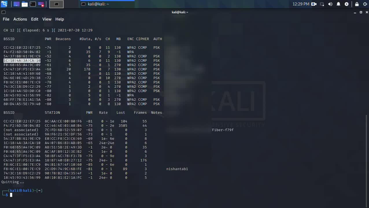 hacking wifi with kali linux