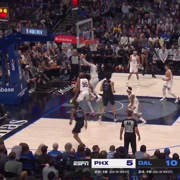 NBA - Luka went behind his back for a dime to Lively! #NBARivalsWeek Suns-Mavericks