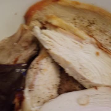 Thanksgiving Turkey with BBQ Sauce