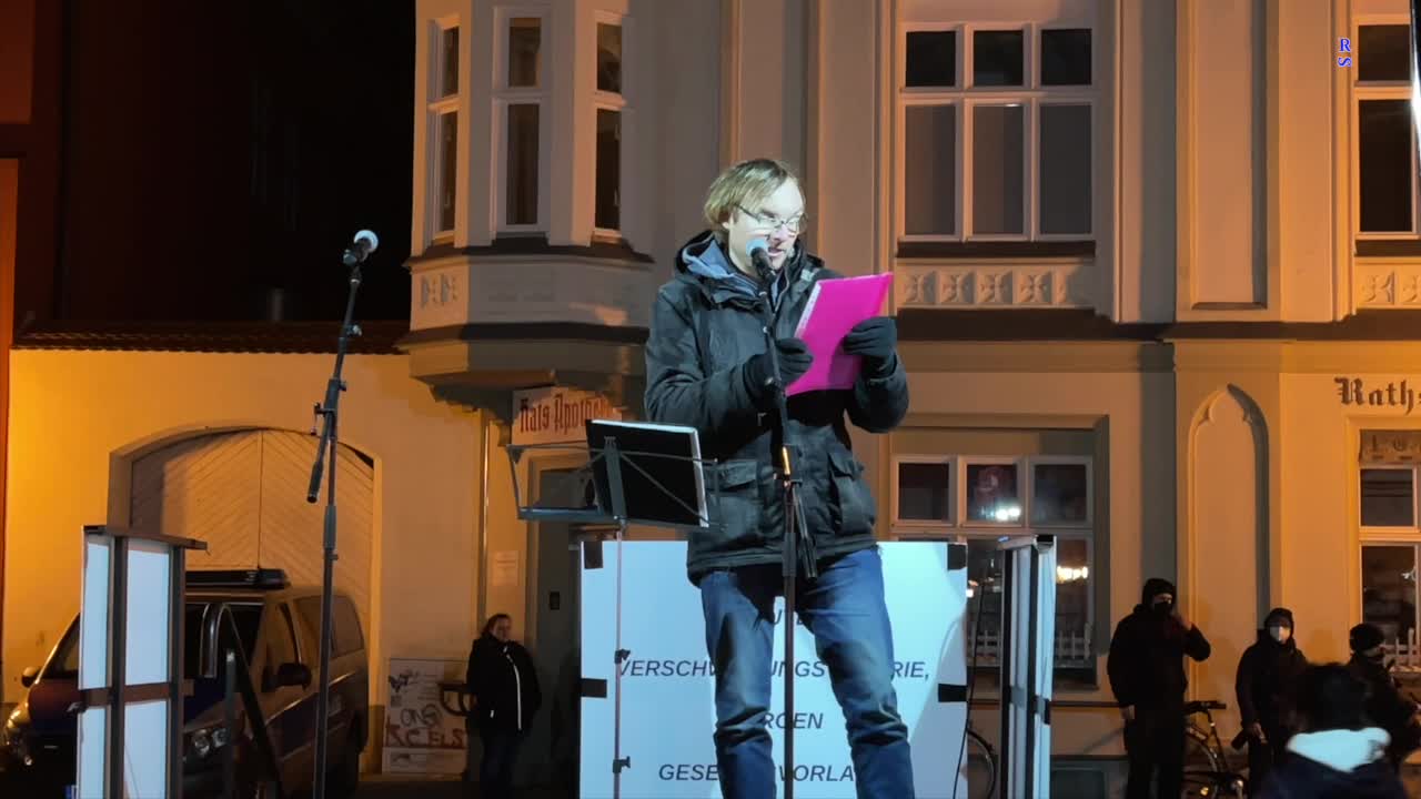 Greifswald: Rede von Andreas am 21-02-2022