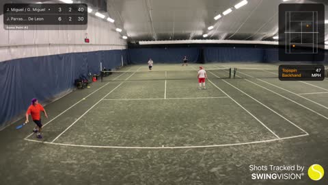 SwingVision Doubles 3/21/22