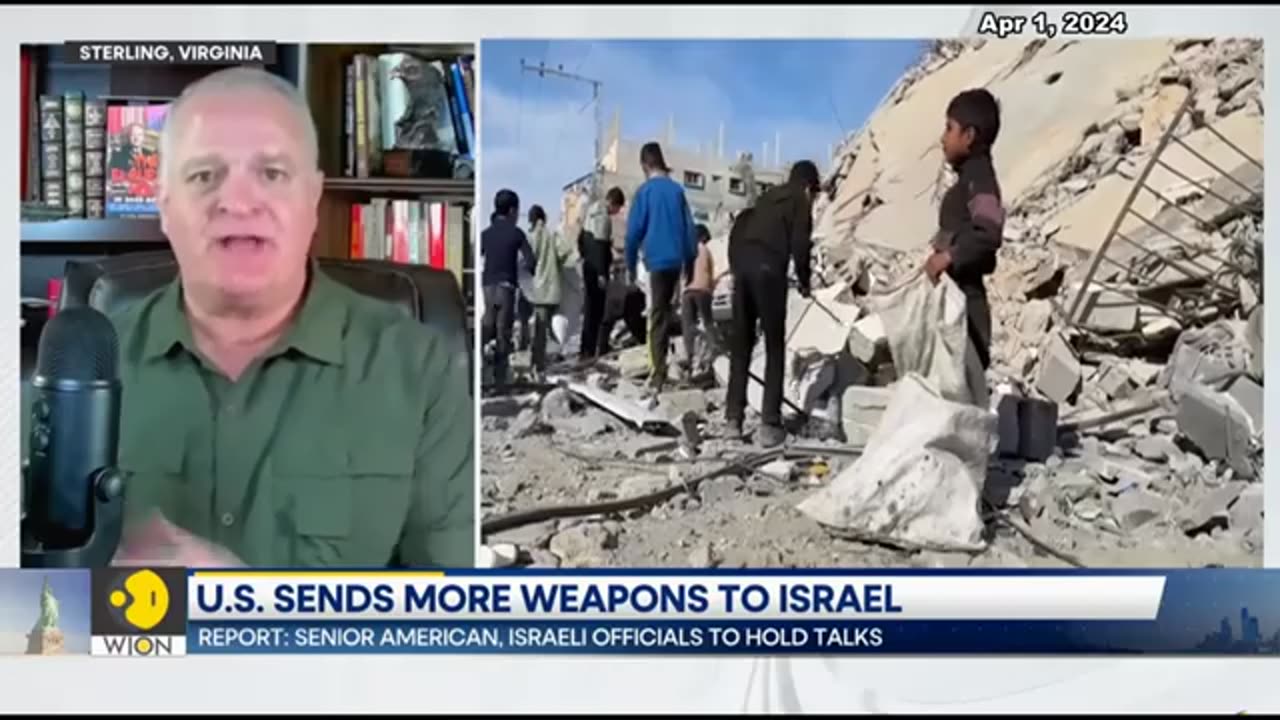 How does the U.S. ensure the Weapons we supply to Israel are used within the rules of war