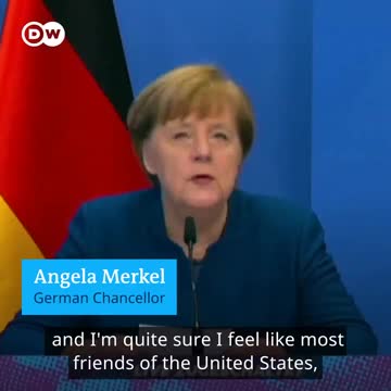 Open Borders Angela Merkel has the Audacity to Attack Trump over the Capitol Protest