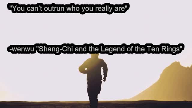 Wenwu "Sangchi: The legend of ten ring" movie quotes