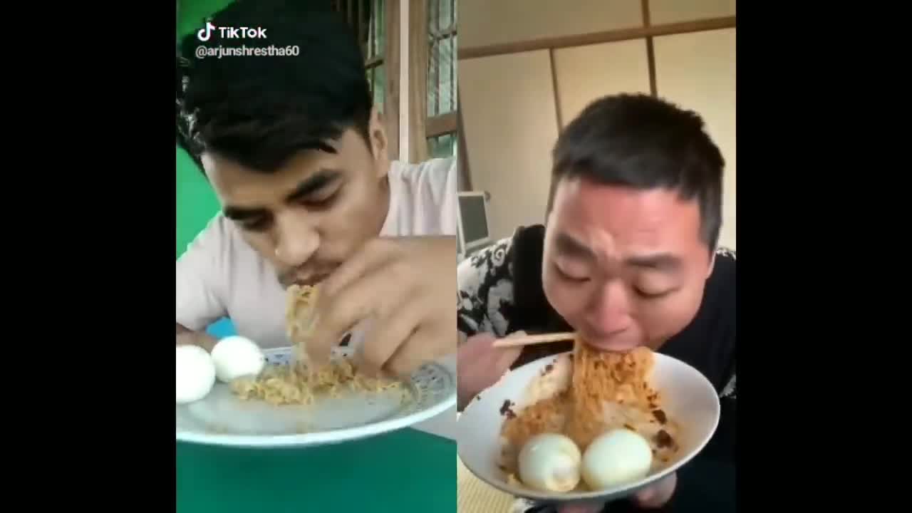 Funny Food Challange On TikTok | Who will win INDIA Vs CHINA !