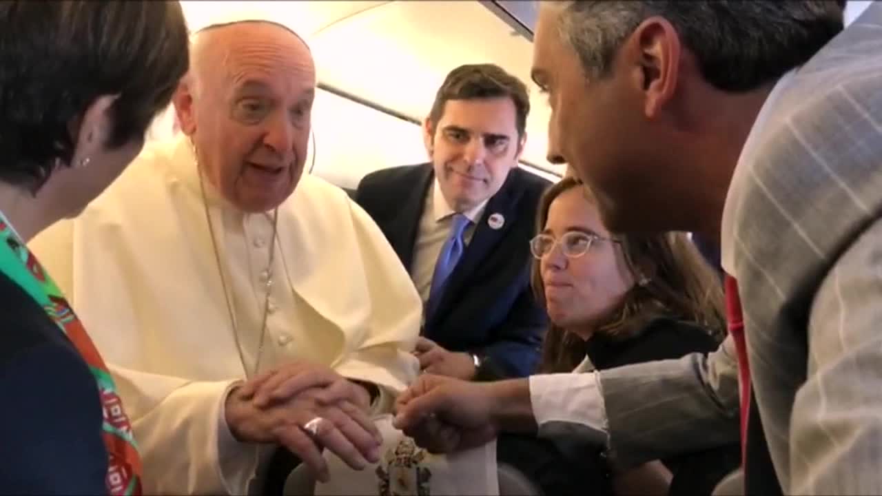 video del papa