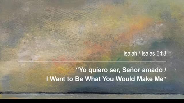 Yo quiero ser, Señor amado - 2