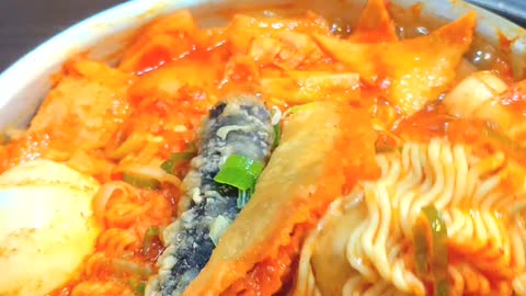 Korean reguler Ddug-bbog-ggy with Fried dumbling!