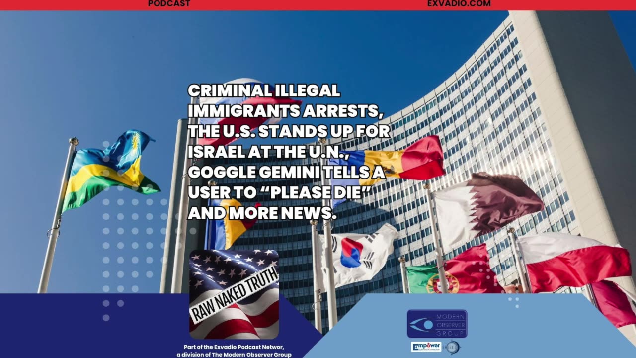 Raw Naked Truth News - Criminal Immigrants, Israel, Google AI and more - 11.21.24