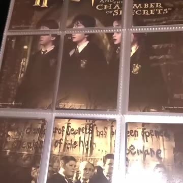 Unveiling Rare Foil, Prop, and Costume Cards: Chamber of Secrets Card Collection #harrypotter