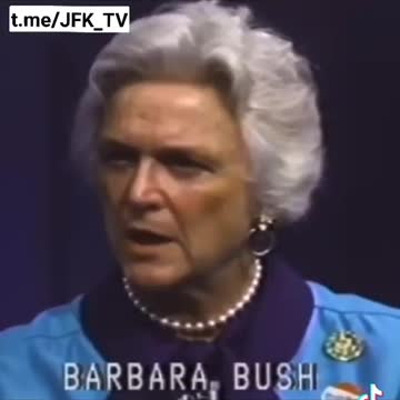 Mr Barbara Bush?